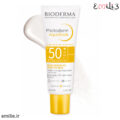 ضد آفتاب بی‌رنگ فتودرم آکوافلوئید SPF50+ بایودرما