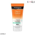 ماسک و شوینده صورت نوتروژینا مدل Clear & Defend