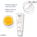 کرم ضدآفتاب و ضد لک فلوئید رک SPF50 حجم 50 میل