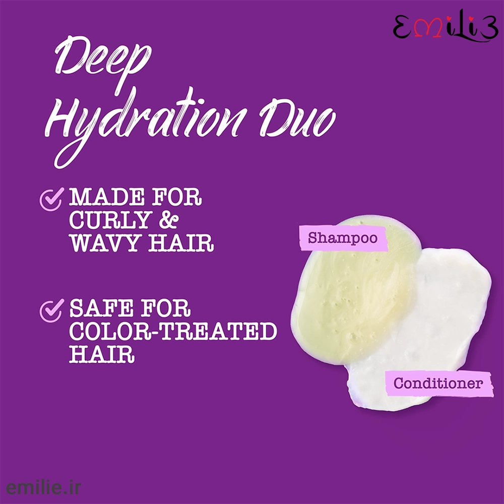 شامپو آبرسان و ترمیم کننده شی باتر shea butter مائویی