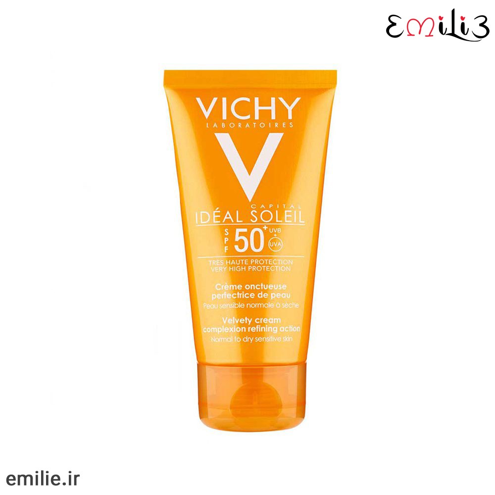 Vichy-velvet-Sunscreen-Cream-dry-to-normal-skin-SPF50-50ml Vichy-velvet-Sunscreen-Cream-dry-to-normal-skin-SPF50-50ml