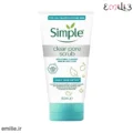 اسکراب پاک کننده منافذ clear pore سیمپل
