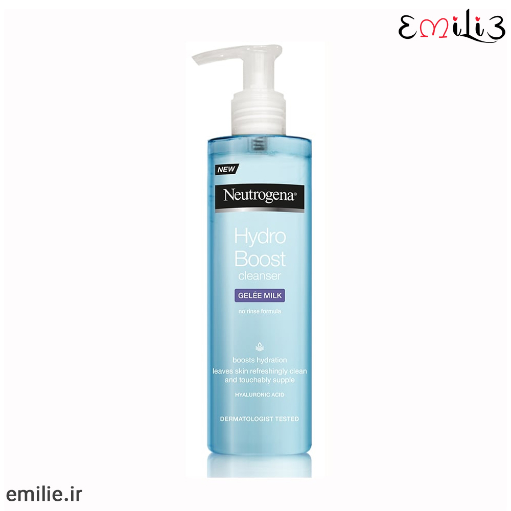 ژل-شیر-پاک-کن-آرایش-صورت-نیتروژینا-مدل-هیدروبوست-200-میل