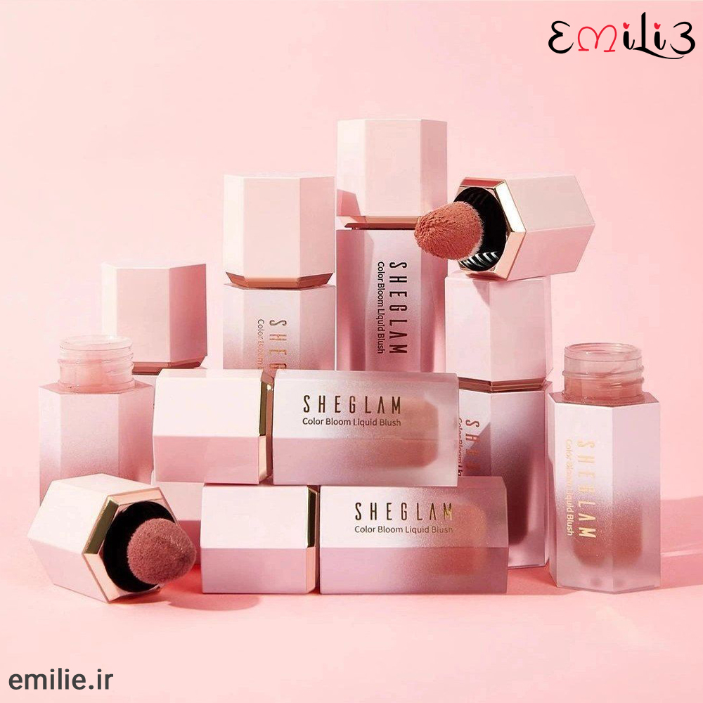 رژگونه مایع شیگلم رنگ لاو کیک