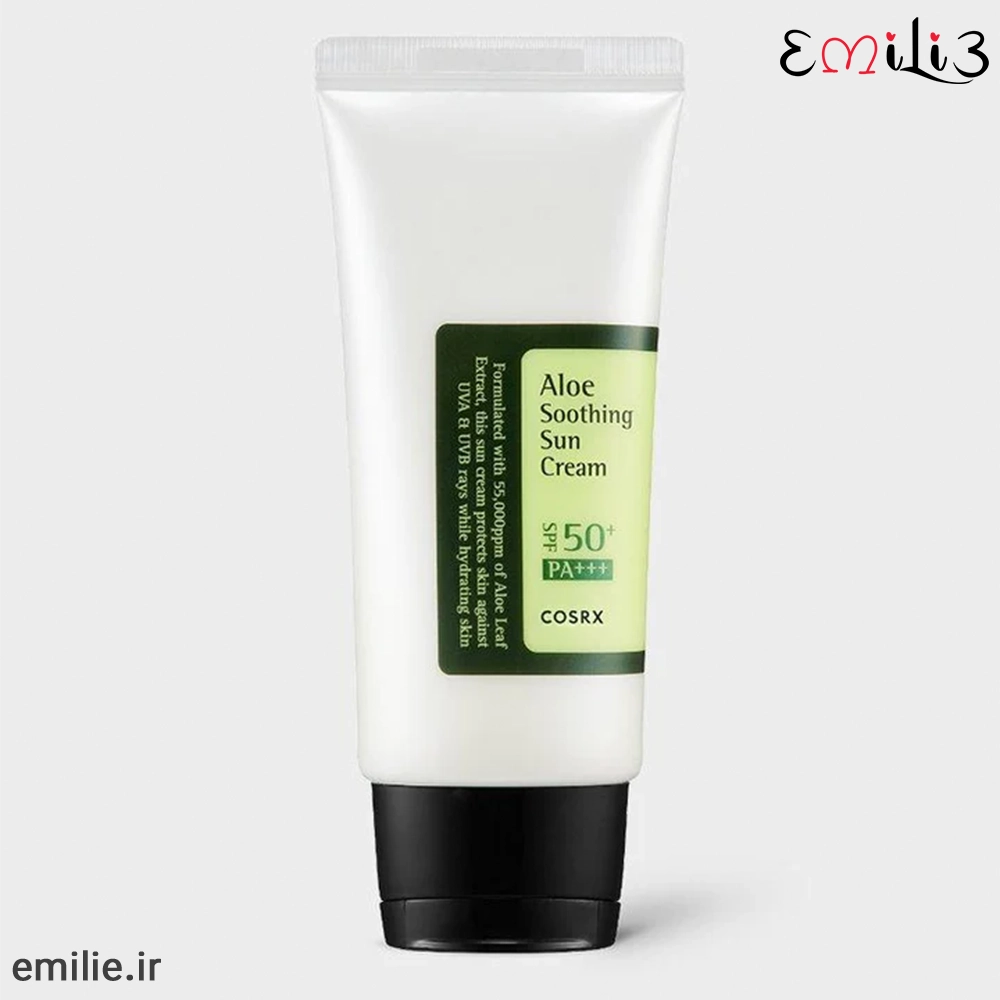 aloe soothing sun cream spf 50 کرم ضد آفتاب SPF50 آلوئه ورا کوزارکس