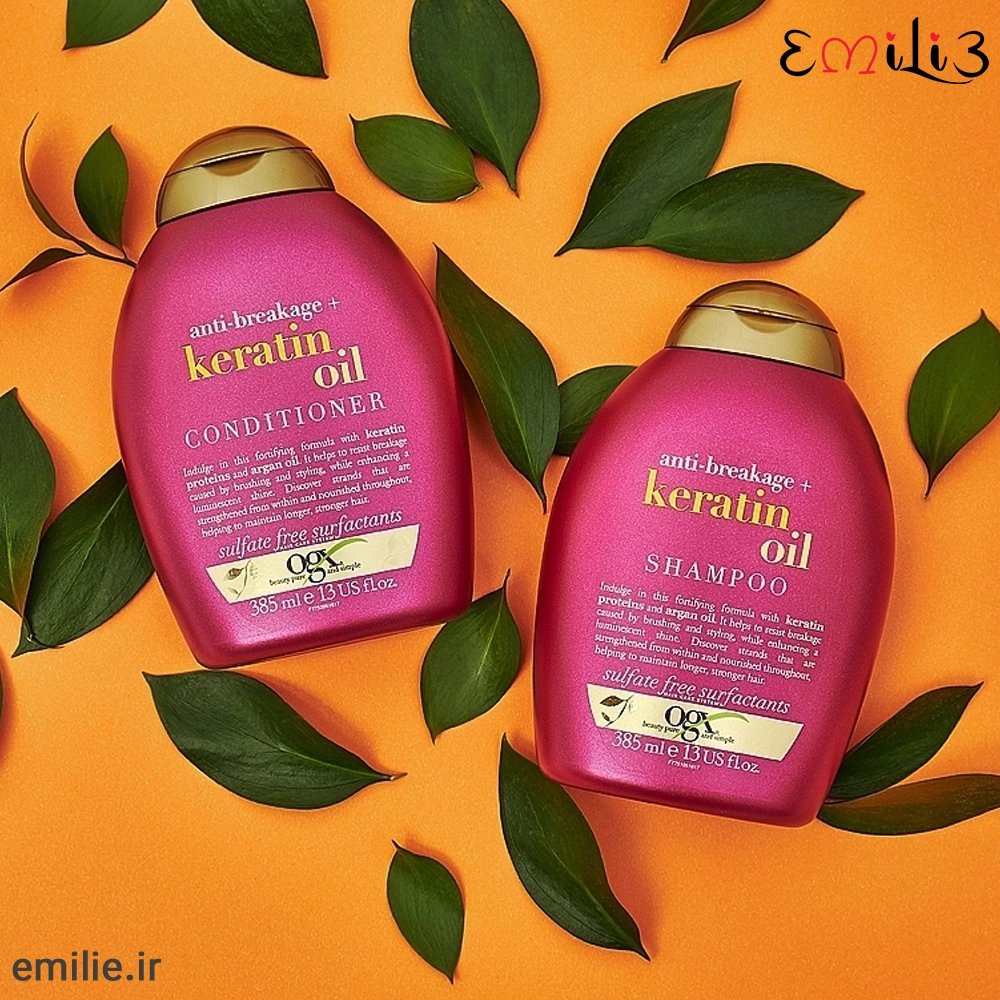 نرم کننده موی روغن کراتین او جی ایکس