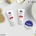 کرم دست 1در2 آنتی باکتریال وازلین مناسب پوست خشک