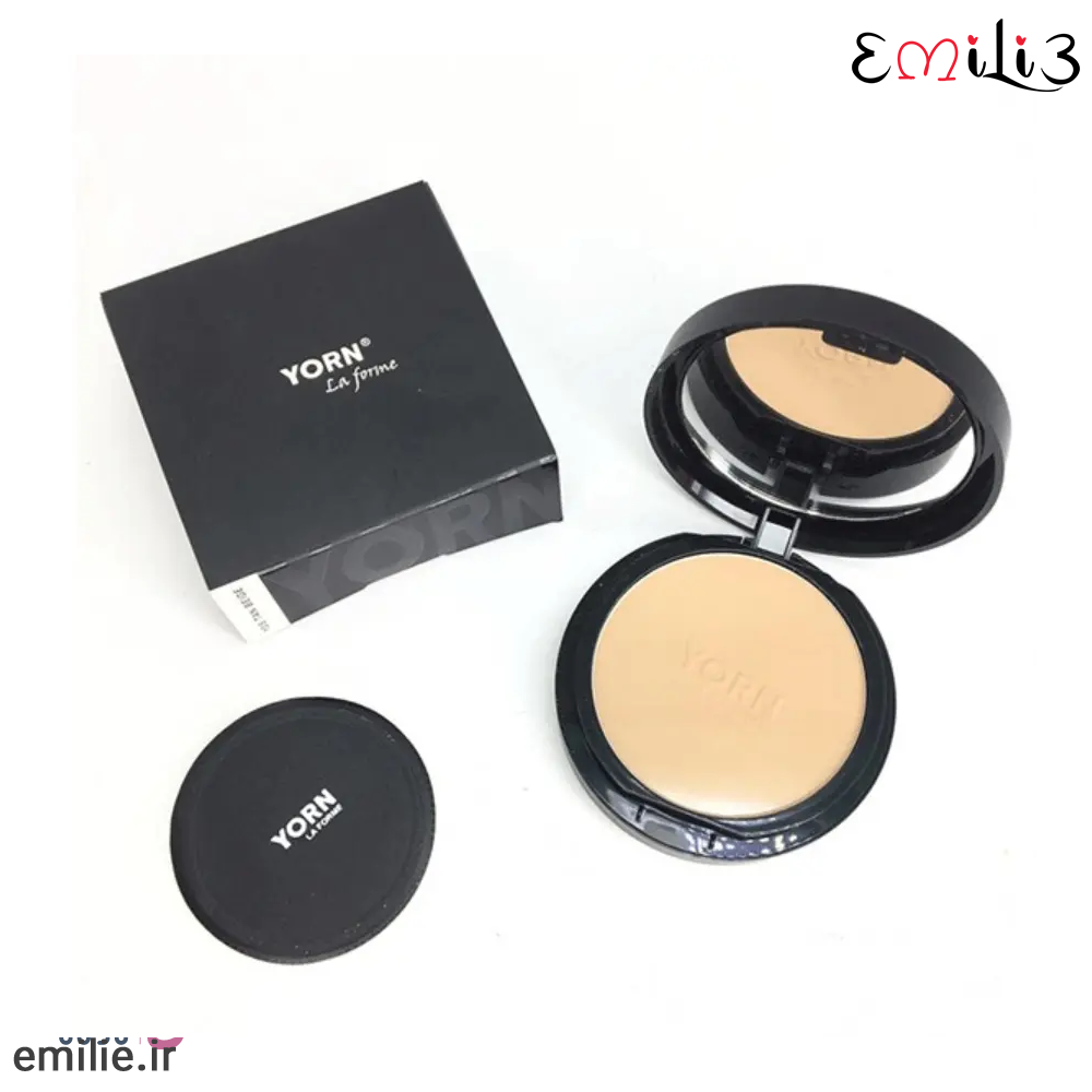 YORN stay matte all day compact powder پنکک یورن مدل STAY MATTE