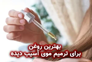 بهترین روغن برای ترمیم موی آسیب دیده