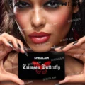 پالت رژ لب براق 6 رنگ crimson butterfly شیگلم