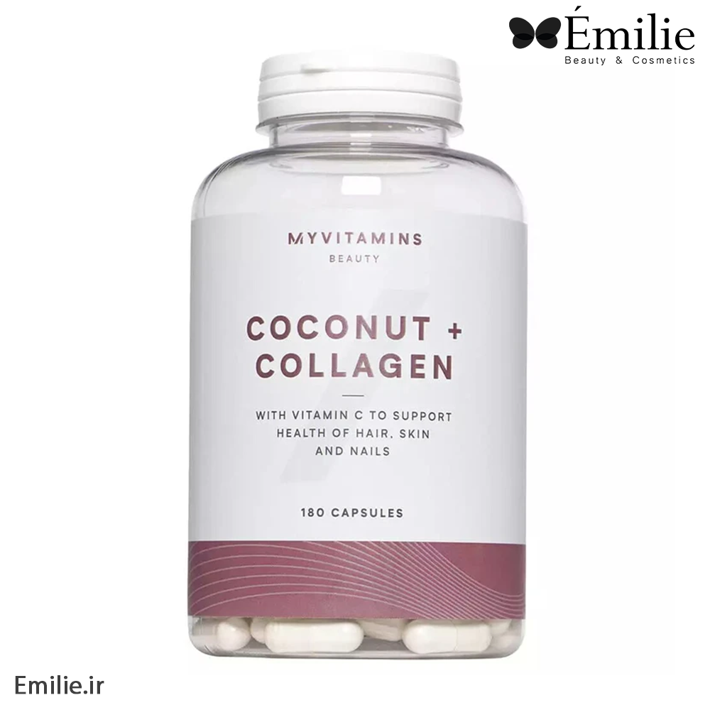 Myvitamins Coconut + Collagen 180 Capsules