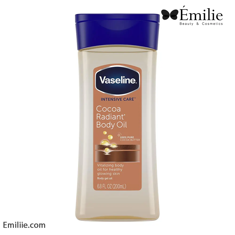 روغن بدن کاکائو وازلین مدل Cocoa Radiant