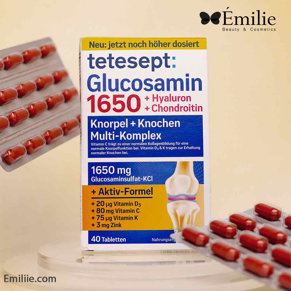 قرص گلوکوزامین تتسپت 1650