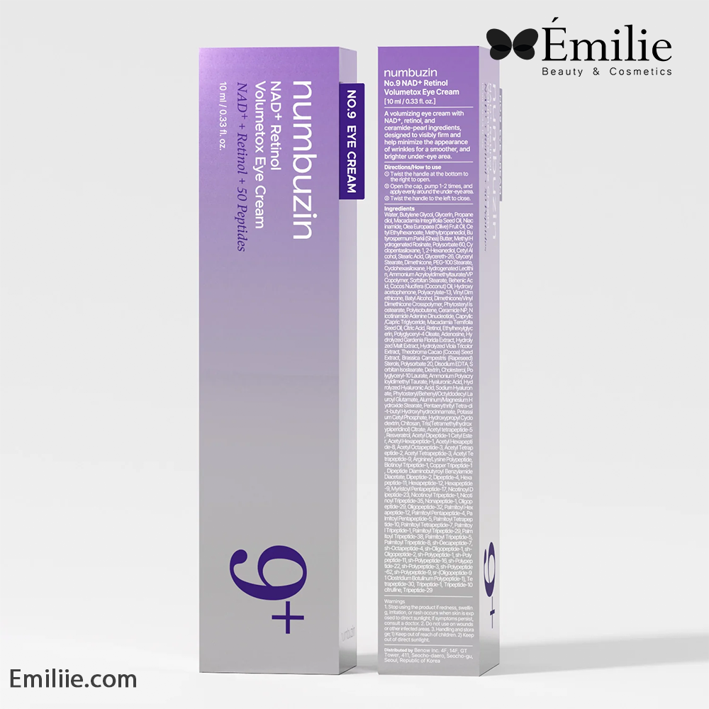 کرم دور چشم حاوی NAD+ و رتینول نامبوزین شماره 9