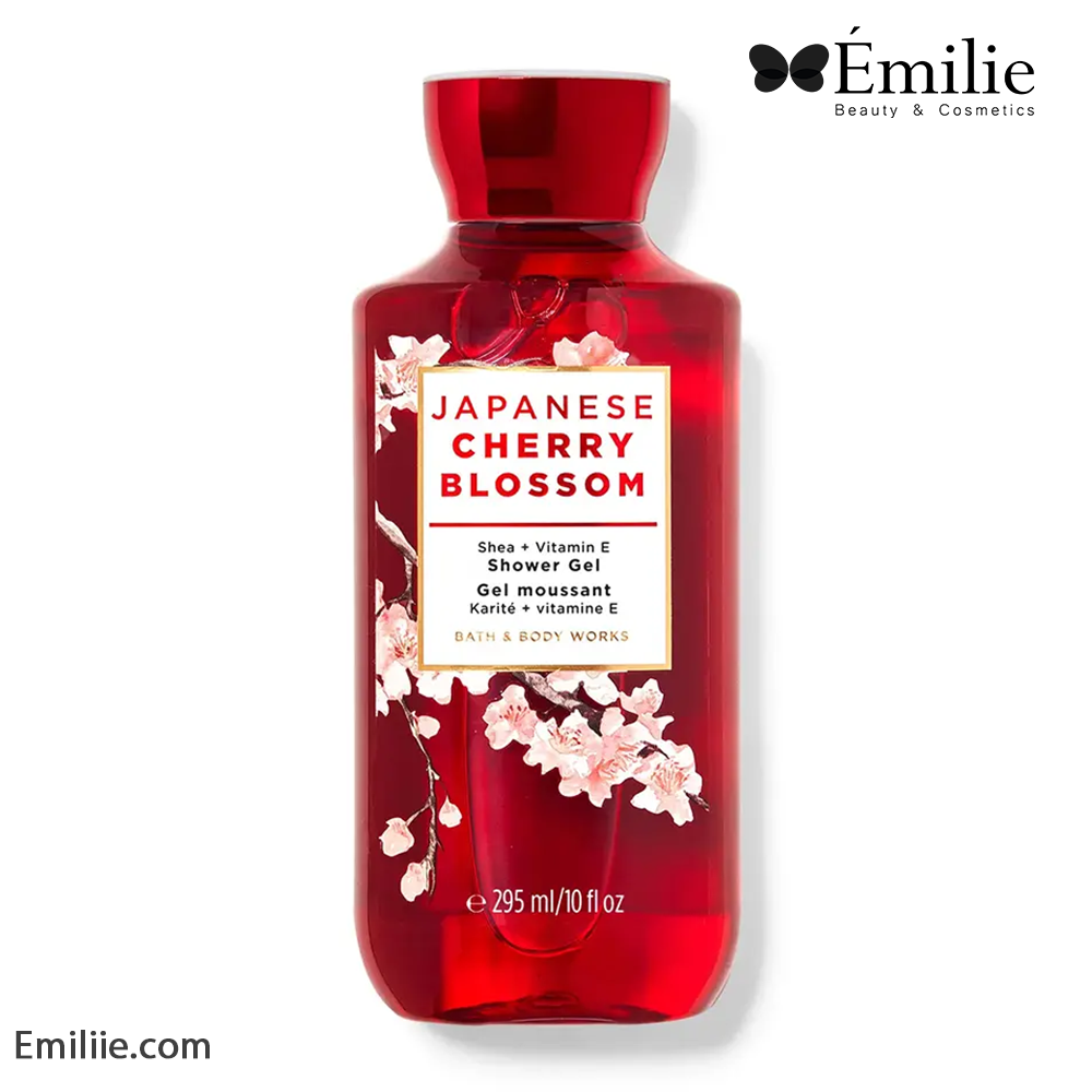 شوینده بدن بث اند بادی مدل Japanese Cherry Blossom