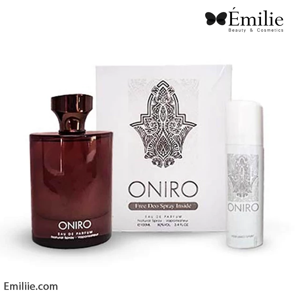 عطر ادکلن اونیرو فرگرانس ورد همراه با اسپری
