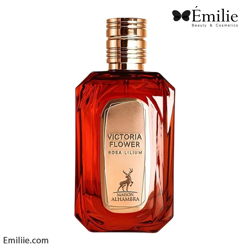 عطر ادکلن ویکتوریا فلاور رز لیلیوم الحمبرا