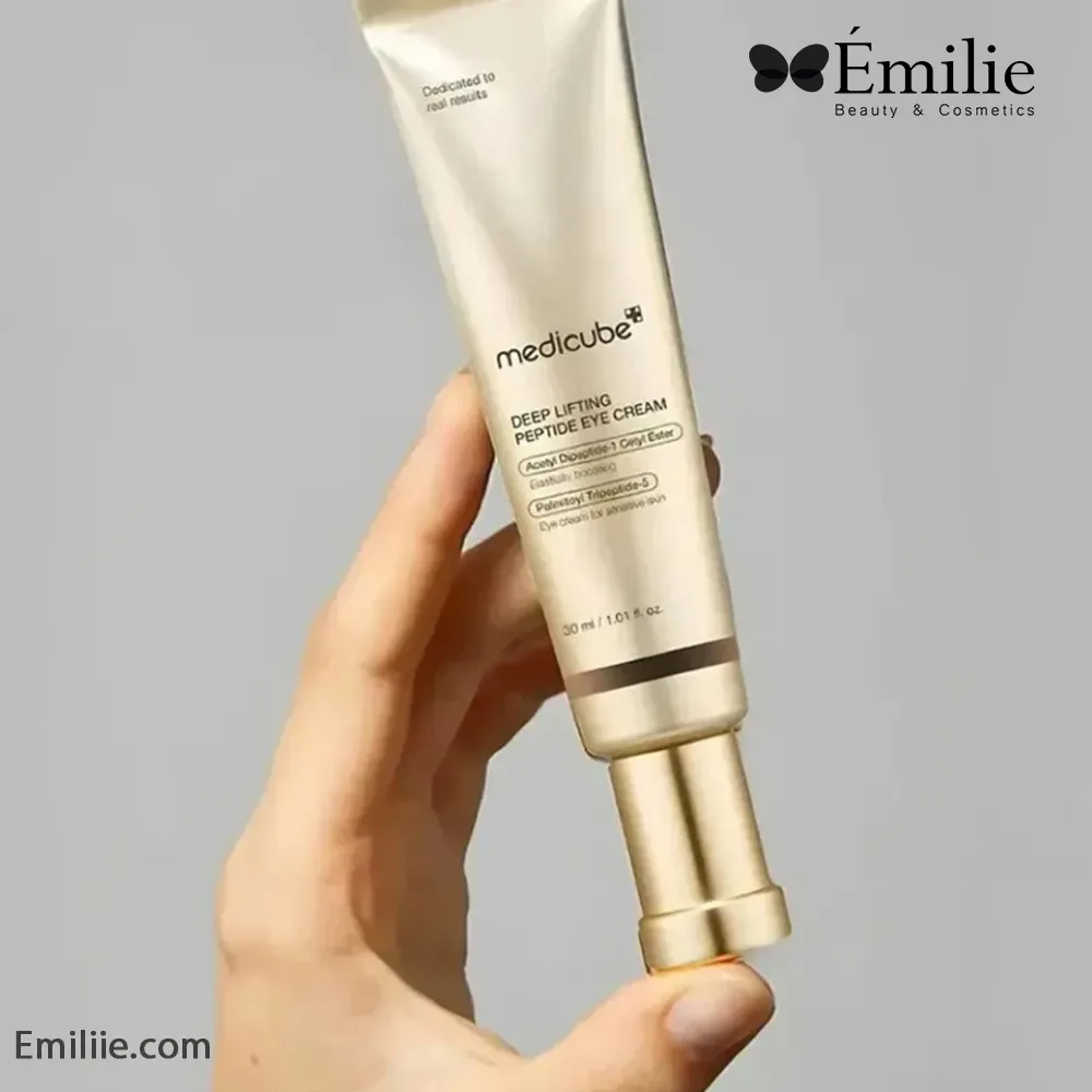 کرم دور چشم لیفت عمیق مدی کیوب جوانساز medicube deep lifting peptide eye cream