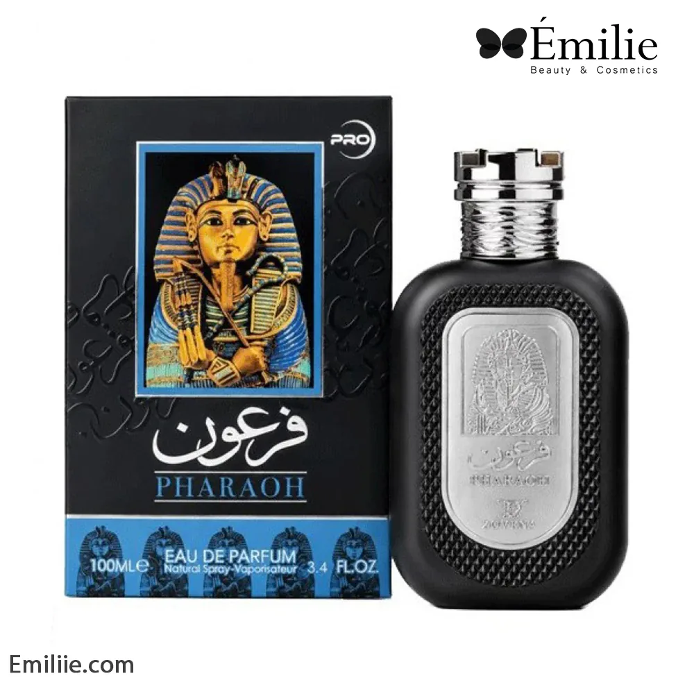 عطر ادکلن مردانه فرعون مشکی روونا
