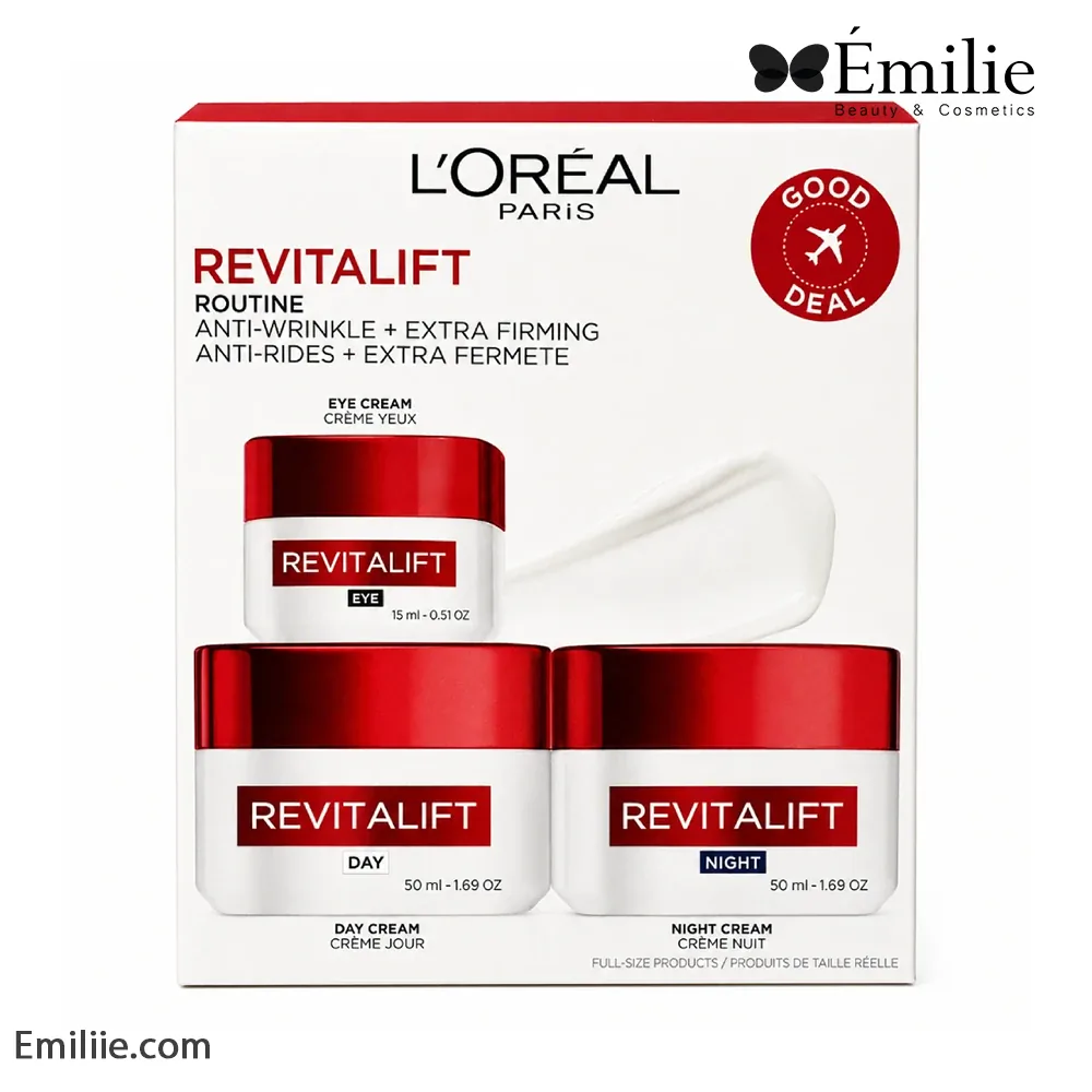 پک 3 عددی ضد چروک لورآل مدل Revitalift